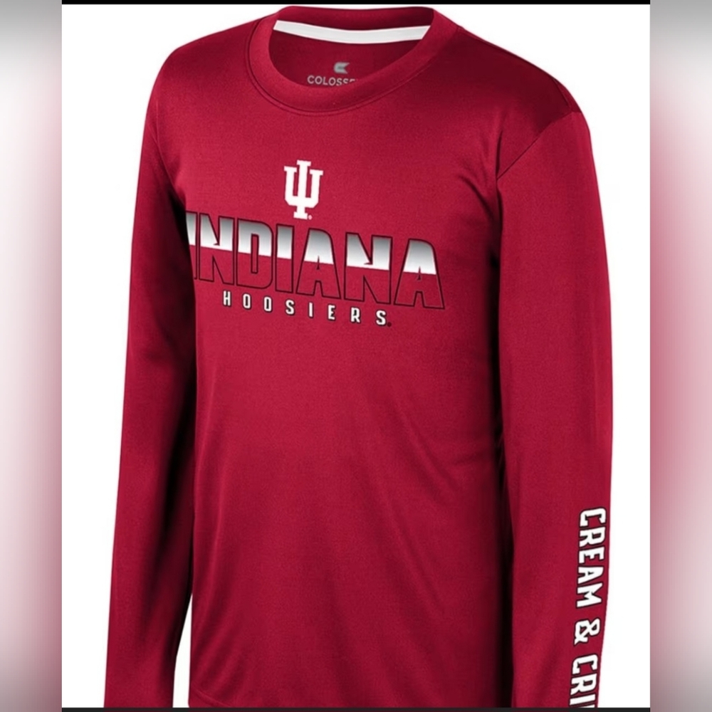 Colosseum Indiana Hoosiers Long Sleeve Tee